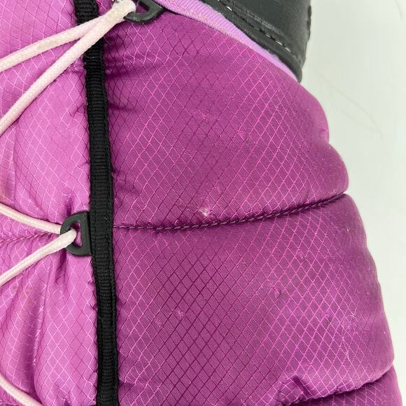 Crocs Women's Pink Purple Insulated Tall Cosmo Moon Snow Boots (6) - Picture 9 of 9